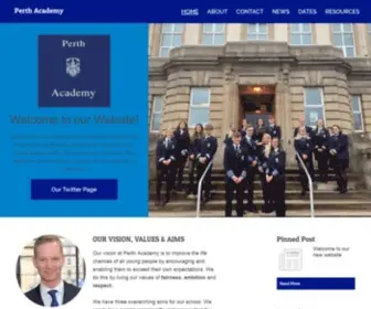 Perthacademy.org.uk(Perth Academy) Screenshot