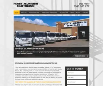 Perthaluminiumscaffolds.com.au(Perthaluminiumscaffolds) Screenshot