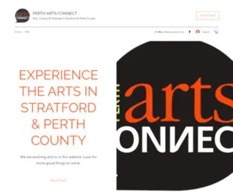 Perthartsconnect.ca(Perth Arts Connect Arts&Culture in Perth County) Screenshot