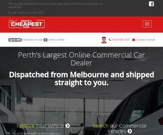 Perthcheapestcars.com.au(Perth's Cheapest Cars) Screenshot