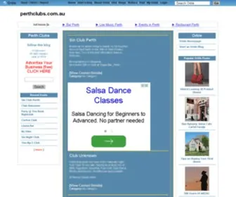 Perthclubs.com.au(Perth Clubs) Screenshot