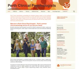 Perthcp.com.au(Perth Clinical Psychologists) Screenshot