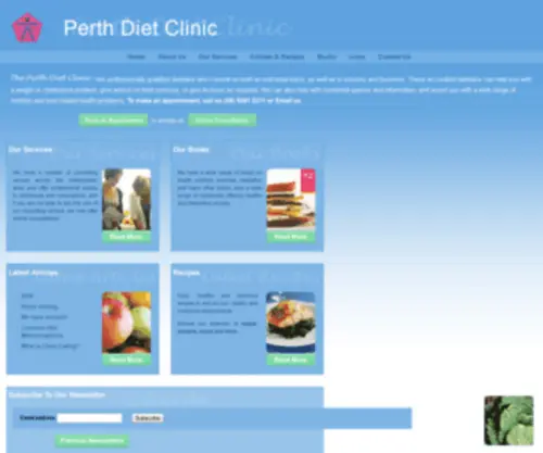 Perthdietclinic.com.au(Perth Diet Clinic) Screenshot