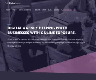 Perthdigitalagency.com(Perth Digital Agency) Screenshot