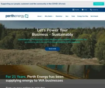 Perthenergy.com.au(AGL PE) Screenshot