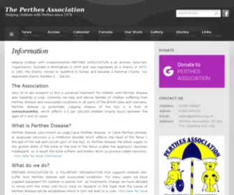 Perthes.org.uk(Loans and Lending News) Screenshot