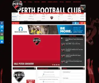 Perthfc.com.au(Perth Football Club) Screenshot