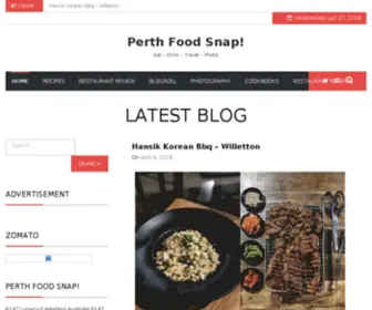 Perthfoodsnap.com(Perthfoodsnap) Screenshot