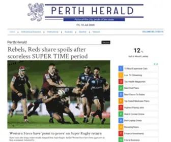 Perthherald.com(Perth Herald) Screenshot