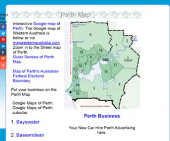 Perthmap.info(Perth Map) Screenshot
