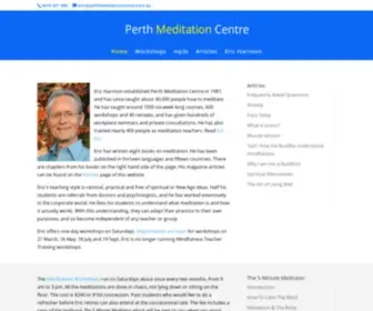 Perthmeditationcentre.com.au(Perth Meditation Centre) Screenshot