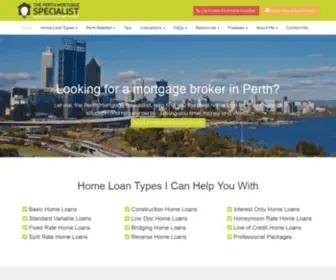 Perthmortgagespecialist.com.au(Perth Mortgage Broker & Home Loan Specialist with 40) Screenshot