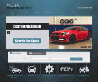 Perthmotorsport.com.au(Used Cars) Screenshot