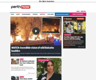 Perthnow.com.au(Breaking News from Perth and Western Australia) Screenshot