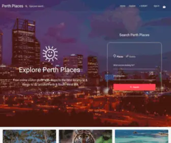 Perthplaces.com(Best FREE guide of things to do around Perth) Screenshot