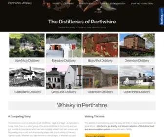 Perthshirewhisky.co.uk(Perthshire whiskies and distilleries) Screenshot