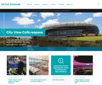 Perthstadium.com.au(Perth Stadium) Screenshot