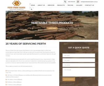 Perthtimbertraders.com.au(Perth Timber Supplier) Screenshot