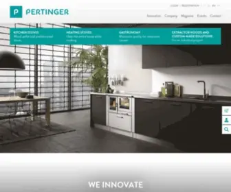 Pertinger.com(La cucina economica a legna di Pertinger) Screenshot