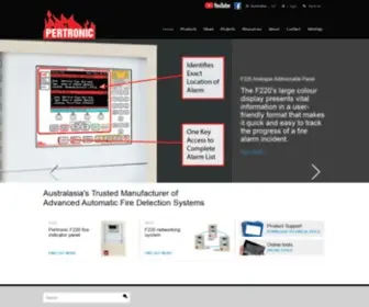 Pertronic.com.au(Pertronic Industries) Screenshot
