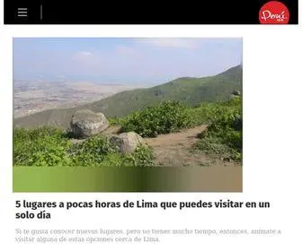 Peru.com(Noticias del Perú y el mundo) Screenshot