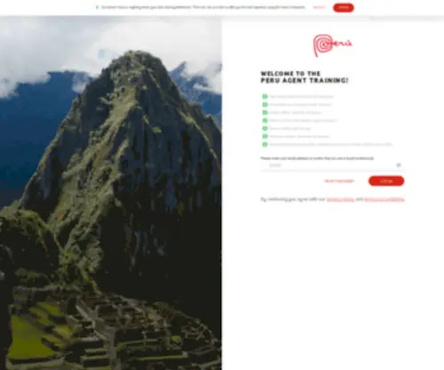 Peruagent.com(Peru Agent) Screenshot