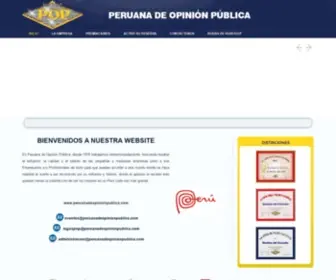 Peruanadeopinionpublica.com(Peruana Opini) Screenshot