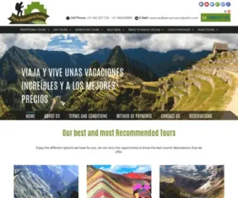 Peruancestralpaths.com(Peru Ancestral Path) Screenshot