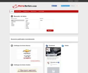 Peruautos.com(Compra venta de autos y carros usados y nuevos en Peru) Screenshot