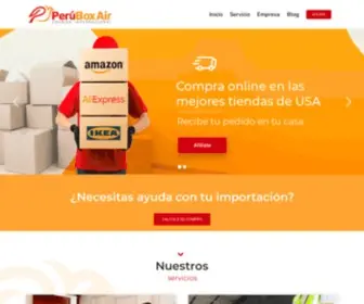 Peruboxair.pe(PERU BOX AIR S.A.C) Screenshot