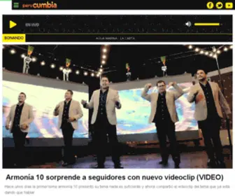 Perucumbia.pe(Peru Cumbia) Screenshot