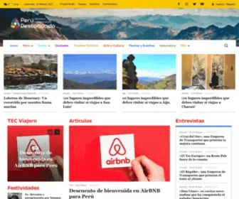 Perudesconocido.pe(Descubra los mejores lugares turísticos de Perú) Screenshot