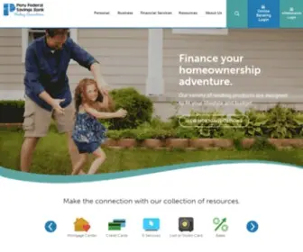 Perufederalsavings.com(Peru Federal Savings Bank) Screenshot
