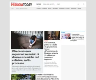 Perugiatoday.it(PerugiaToday il giornale on line di Perugia) Screenshot