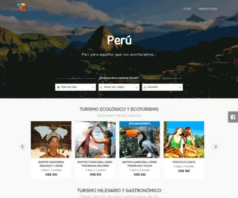 Perugotravel.com(Peru Go Travel) Screenshot