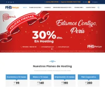 Peruhosts.com(Hosting Perú) Screenshot