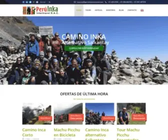 Peruinkaintertravel.com(Viaja al Perú) Screenshot