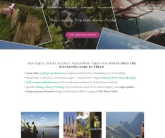 Perunorth.com(Northern Peru & Amazonia Tours) Screenshot