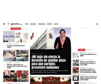 Perunoticia.com(Noticias) Screenshot