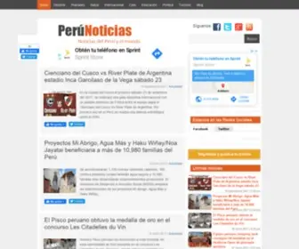 Perunoticias.net(Noticias en perú) Screenshot