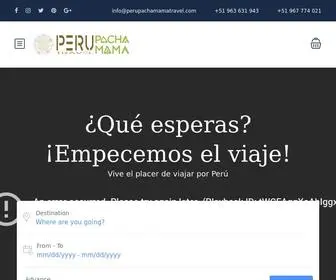 Perupachamamatravel.com(Tours a Machu Picchu y Cusco) Screenshot