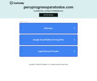 Peruprogresoparatodos.com(Perú) Screenshot