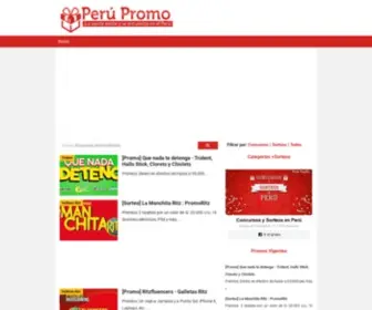 Perupromo.com(Perú Promo) Screenshot