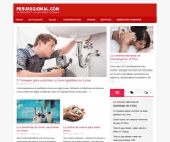 Peruregional.com(Perú Regional) Screenshot