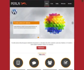 Perus.cz(Webdesign PERUS) Screenshot