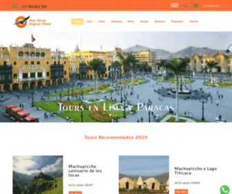 Perutierrasmagicas.com(Agencias de Viajes en Cusco Perú y Turismo Machupicchu Cusco) Screenshot