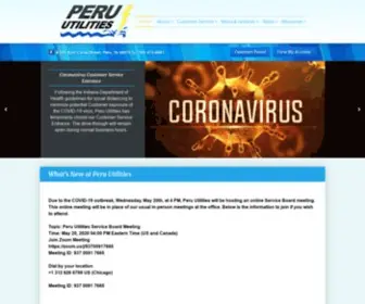 Peruutilities.com(Peru Utilities) Screenshot