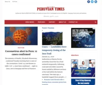 Peruviantimes.com(Peru News) Screenshot