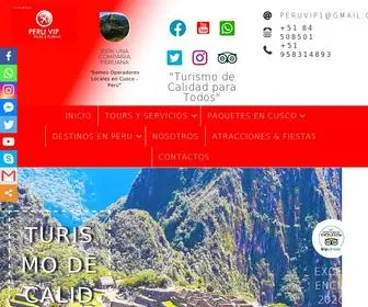 PeruvipViajes.com(Perú Vip I Viajes & Turismo) Screenshot