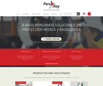 Peruxray.com(Soluciones en Proteccion Médica y Radiológica) Screenshot